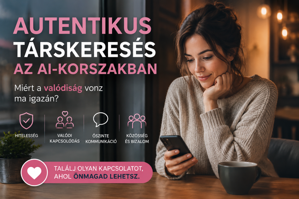 Autentikus társkeresés és kapcsolódás