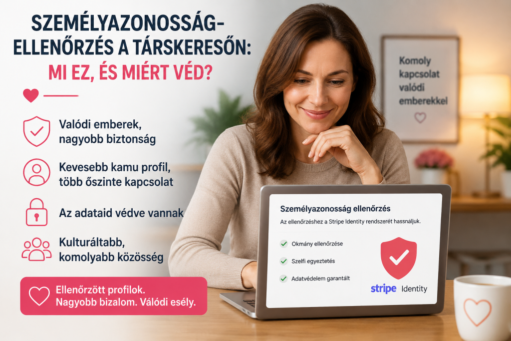 személyazonosság ellenőrzés társkereső oldalon biztonságos magyar ismerkedéshez